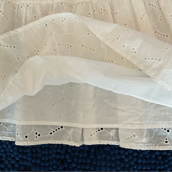 RAILS White Eyelet Long-Sleeve Peasant Dress-NWOT - Picture 8 of 15